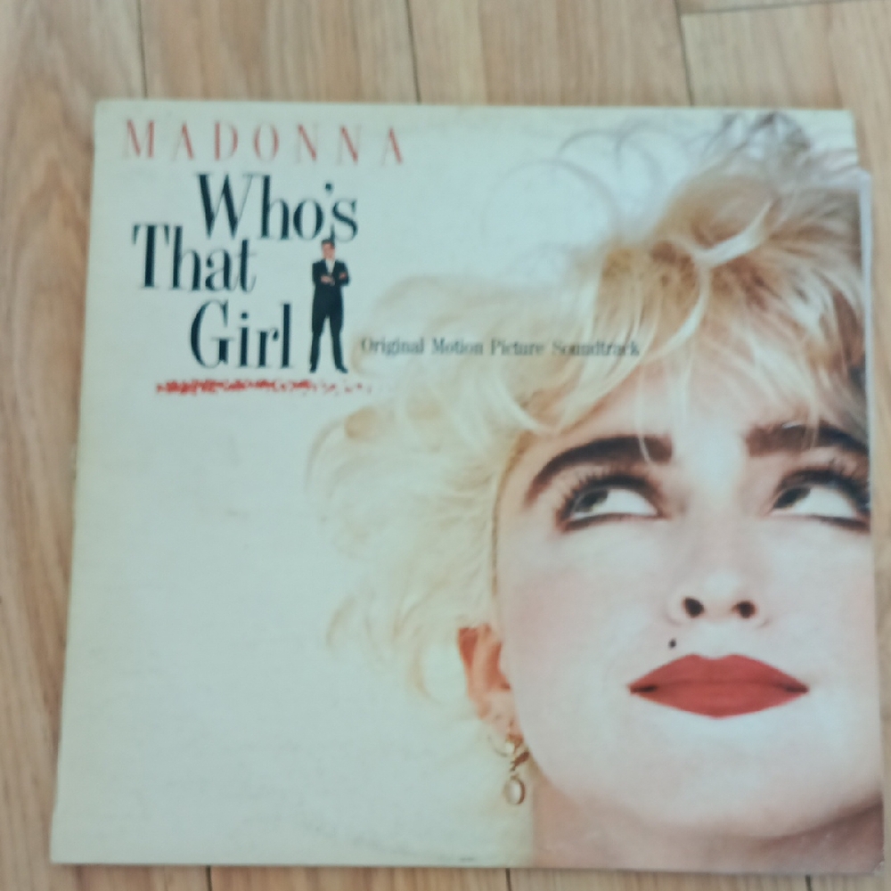 Madonna Who's That Girl Vinyl LP Jugoton ex Yugoslavia pressing